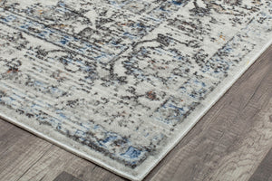 Rugs America Prescott PS35C White Bay Blossom Area Rug