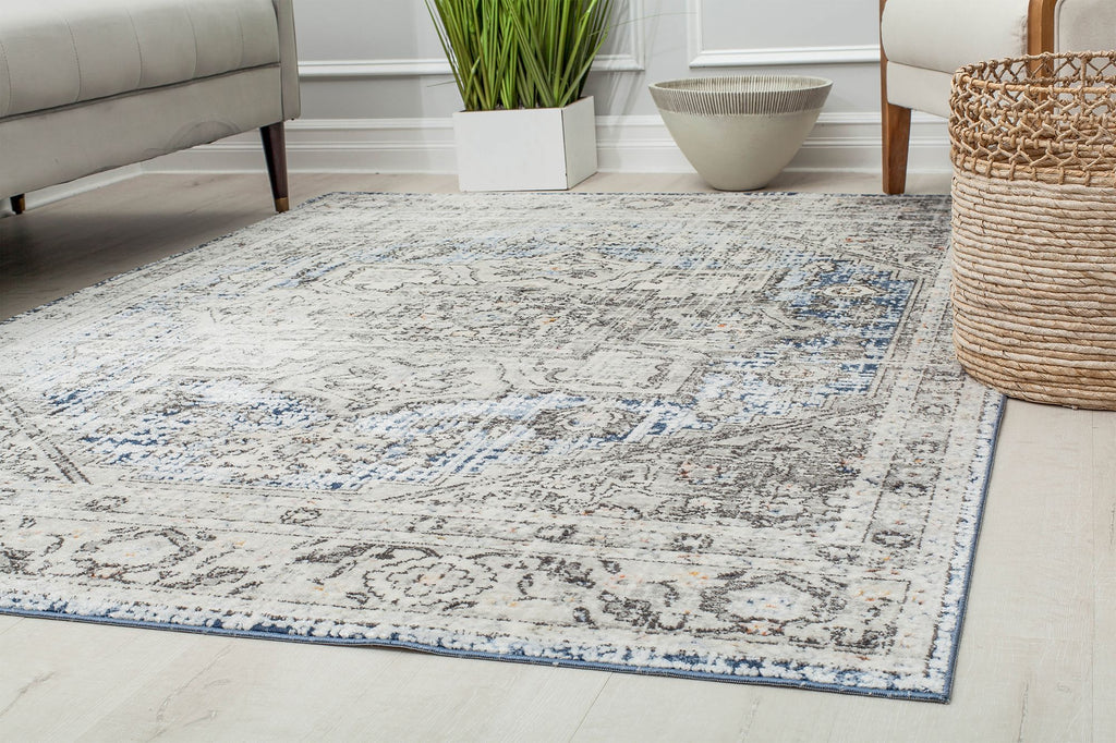 Mason Brooks Prescott PS40A Magnolia Hatchwork Area Rug