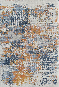 Mason Brooks Prescott PS50A Sapphire Gold Splatter Area Rug