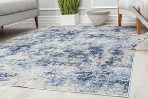 Rugs America Prescott PS55A Monterey Blue Area Rug