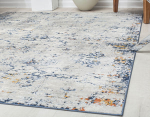 Mason Brooks Prescott PS55B Seafoam White Area Rug