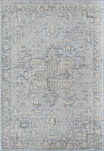 Rugs America Prescott PS60A Gibraltar Blue Area Rug