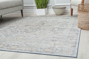 Rugs America Prescott PS60A Gibraltar Blue Area Rug