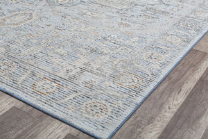 Rugs America Prescott PS60A Gibraltar Blue Area Rug