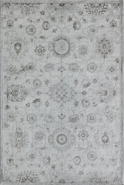 Our beautiful Samina,White Opulence,Samina White Opulence,2'6" x 4',Vintage,Pile Height: 0.5,Durable,Polyester,Soft touch,Durable,Vintage,Abstract,White,Gray,Turkey,Rectangle,SM20B Area Rug