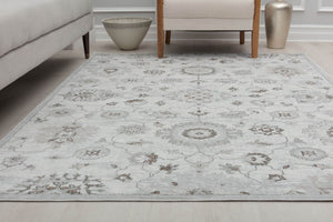 Mason Brooks Samina SM20B White Opulence Area Rug