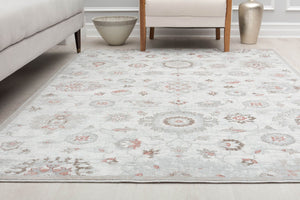 Mason Brooks Samina SM20D Bruton White Area Rug