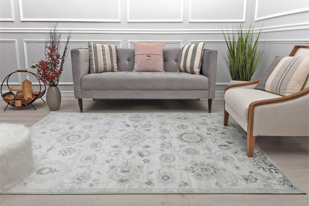 Mason Brooks Samina SM20E  Silver Lining Area Rug