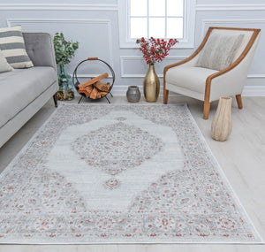 Mason Brooks Samina SM30B Silver Bells Area Rug