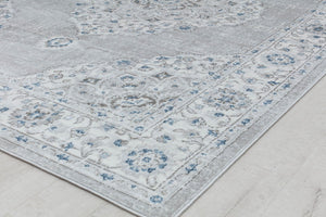 Rugs America Samina SM30D Silver Mist Area Rug