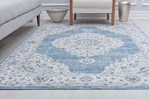 Mason Brooks Samina SM30E Blue Haze Area Rug