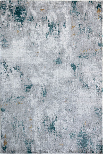 Our beautiful Samina,Silver Cloud,Samina Silver Cloud,2'6" x 4',Vintage,Pile Height: 0.5,Durable,Polyester,Soft touch,Durable,Vintage,Abstract,Gray,Blue,Turkey,Rectangle,SM40B Area Rug