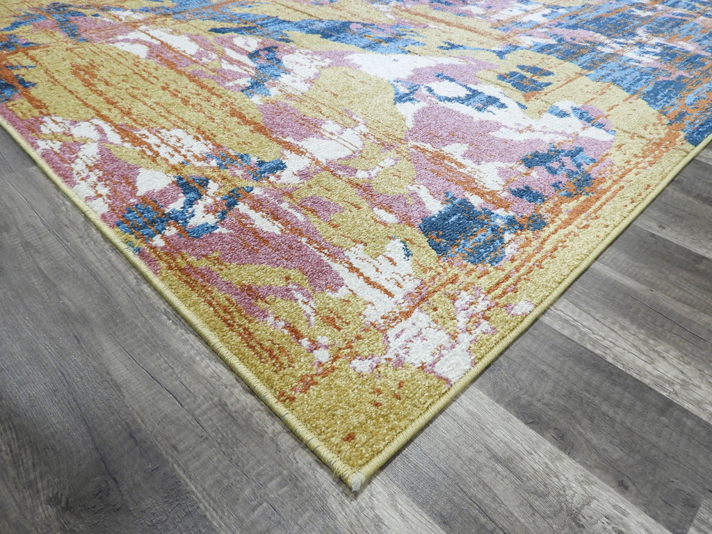 CosmoLiving By Cosmopolitan Taylor TA50A Golden Waves Area Rug