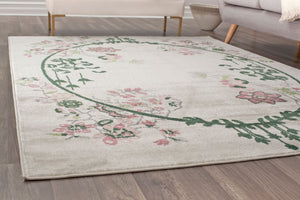 Mason Brooks Valentina VA20A Cream Magnolia Area Rug