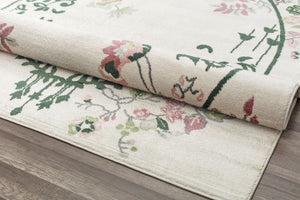 Mason Brooks Valentina VA20A Cream Magnolia Area Rug