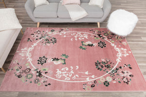 Mason Brooks Valentina VA20C Pink Magnolia Area Rug