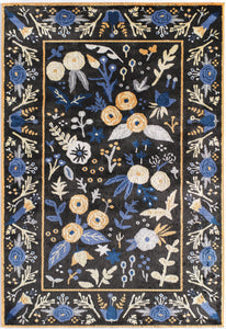 Mason Brooks Valentina VA30B Gardenia Golden Night Area Rug