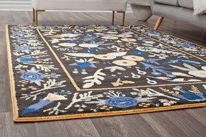 Mason Brooks Valentina VA30B Gardenia Golden Night Area Rug