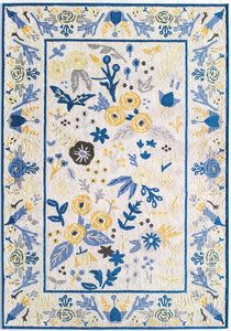 Mason Brooks Valentina VA30D Gardenia Ivory Gold Area Rug