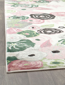 Mason Brooks Valentina VA35B Royal Blossom Pink Ivory Area Rug