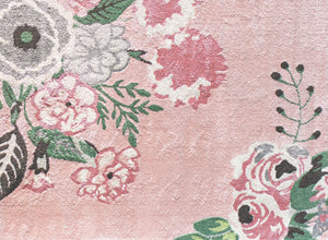 Rugs America Valentina VA40D Rose Garden Pink Area Rug