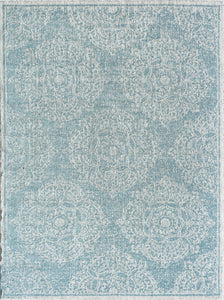 CosmoLiving By Cosmopolitan Villa VL10B Icy Blossom  Area Rug