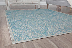 CosmoLiving By Cosmopolitan Villa VL10B Icy Blossom  Area Rug