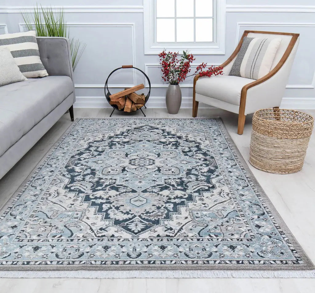 Rugs America Amari AM50B Evergreen Forest Area Rug