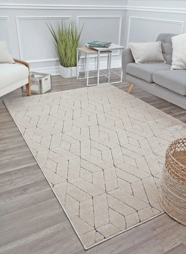 CosmoLiving By Cosmopolitan Cadence CN10A Limestone Area Rug