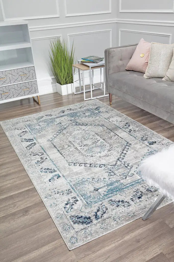 Rugs America Freya FY10B Misty Smoke Area Rug