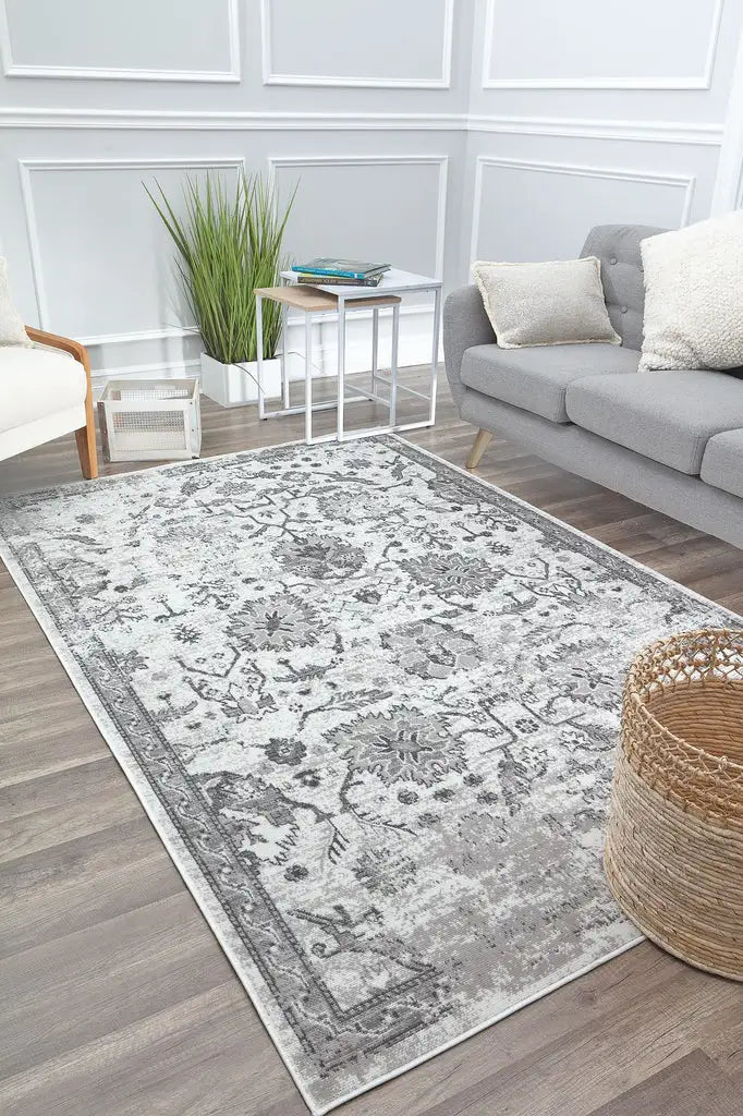 Mason Brooks Freya FY30A Icy Grey Area Rug