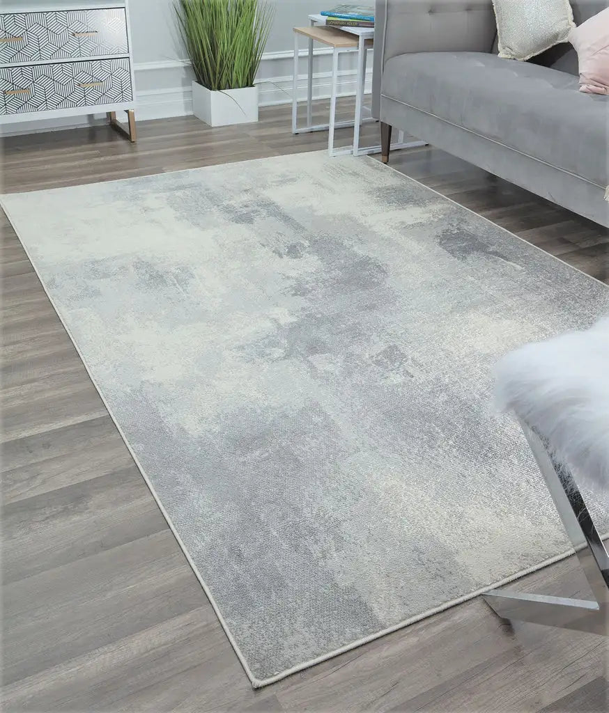 Mason Brooks Gabriel GL45B Tonal Grey Area Rug