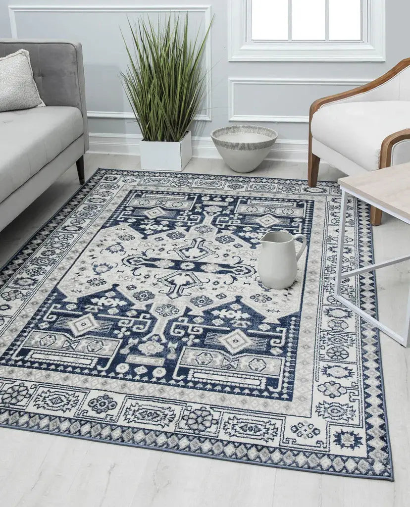 Mason Brooks Gabriel GL60C Navy Koti Area Rug