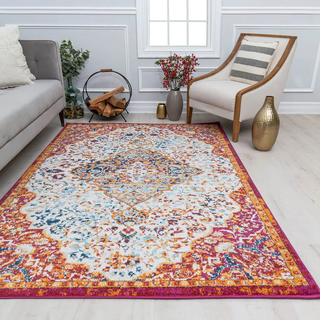 Rugs America Hailey HY50Q Amelia Blush Area Rug