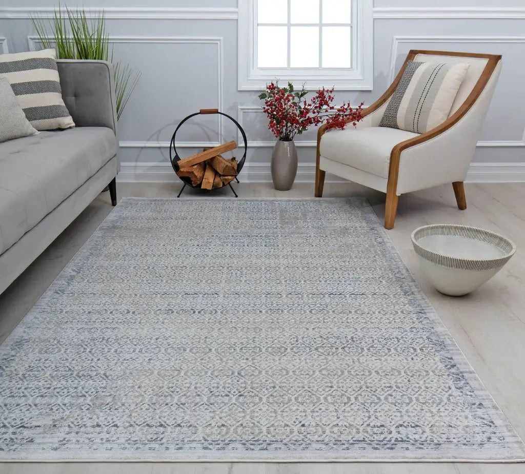 Rugs America Juliette JL30A Ice Mist Area Rug