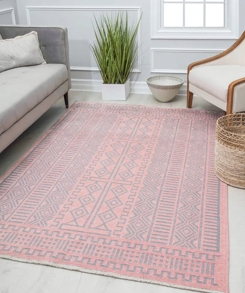 Rugs America Khoi KI30A Faintly Folk Area Rug