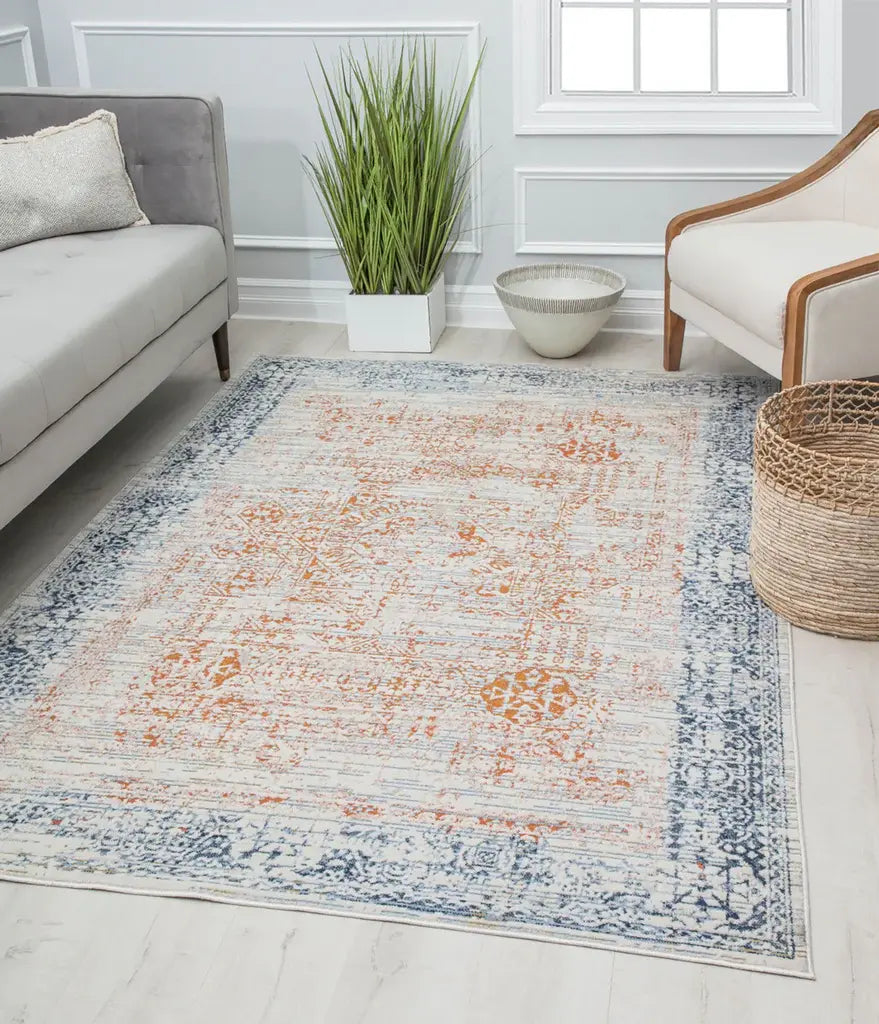 Rugs America Prescott PS15A Stay Marigolden Area Rug