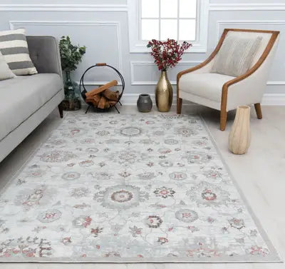 Mason Brooks Samina SM20D Bruton White Area Rug