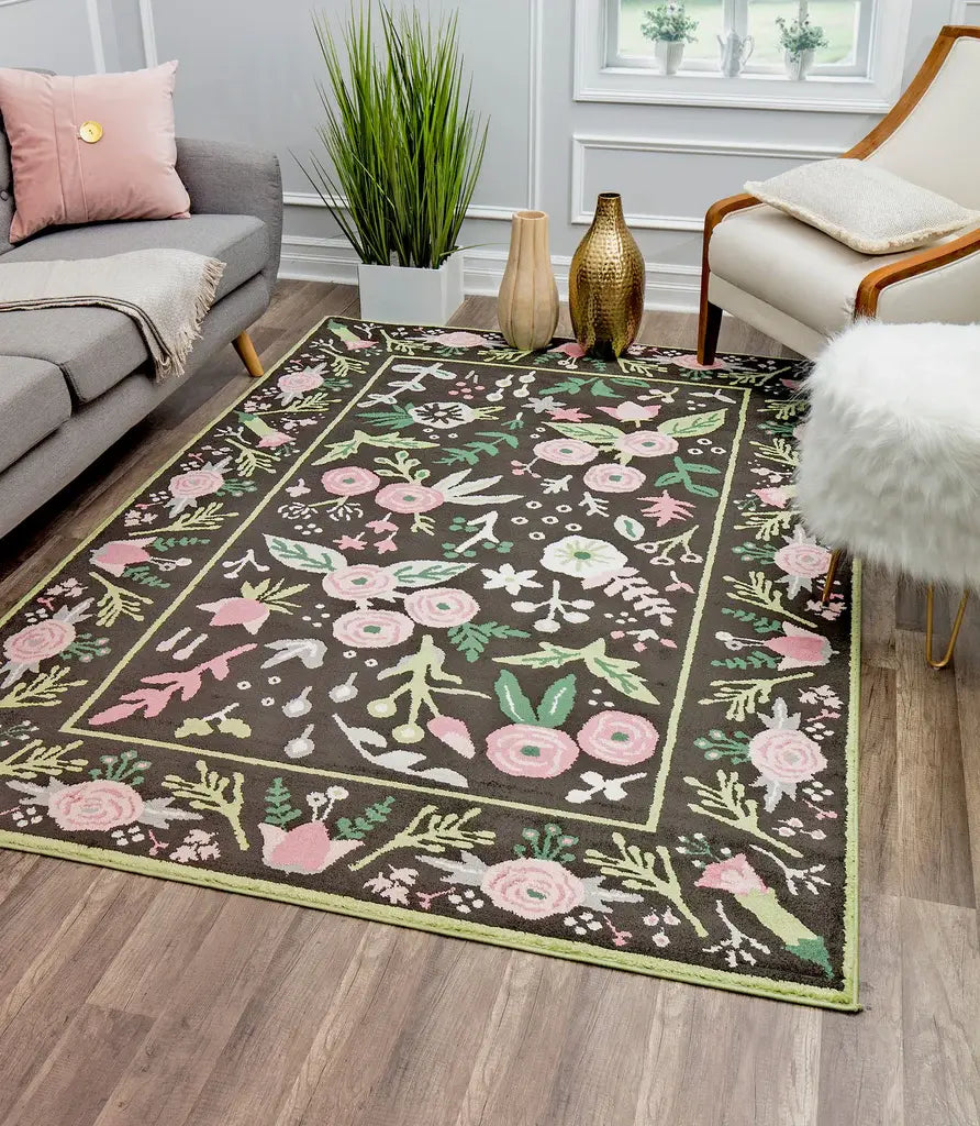 Rugs America Valentina VA30A Gardenia Pink Onyx Area Rug